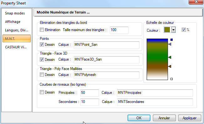 CiView - OPTIONS MNT